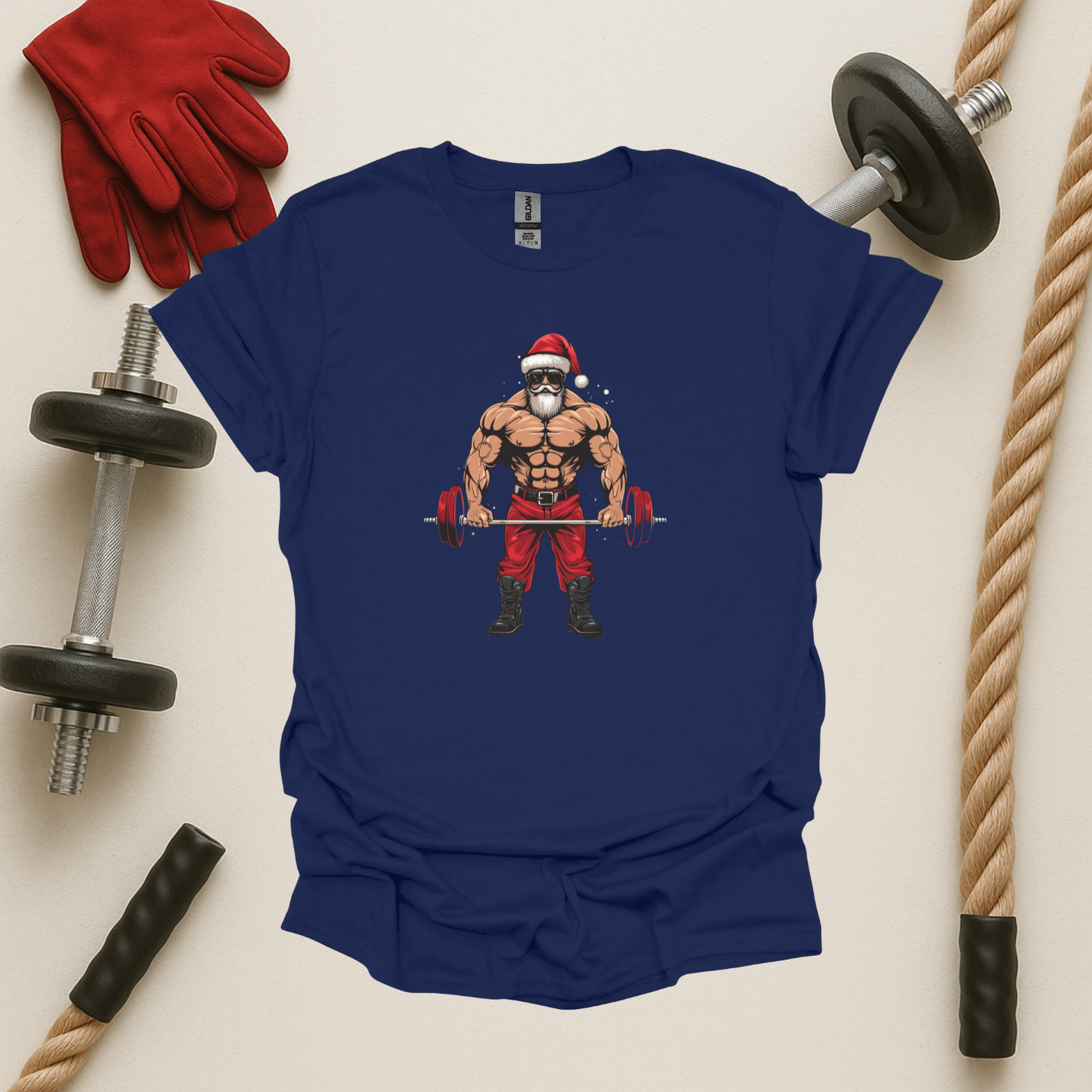 SWOLE SANTA, Gym T-Shirt