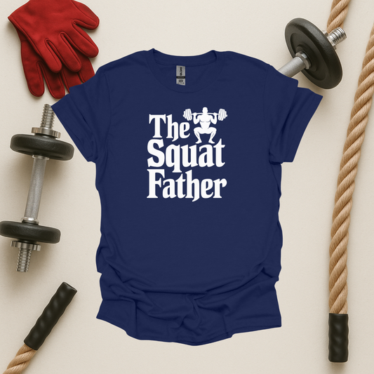 The Squat Father - Dark, Gym T-Shirt