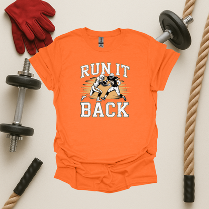 Run It Back - Light, Football T-Shirt