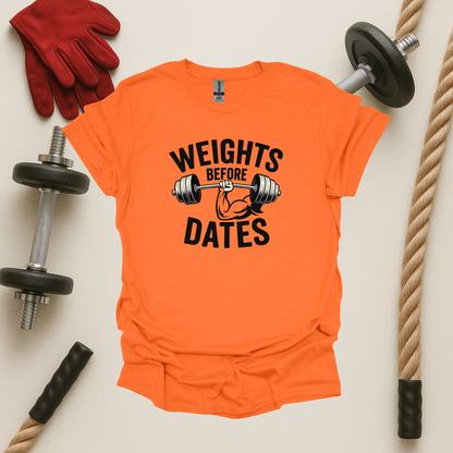 Weights Before Dates - Light, Gym T-Shirt