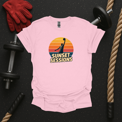 Sunset Sessions - Light, Basketball T-Shirt