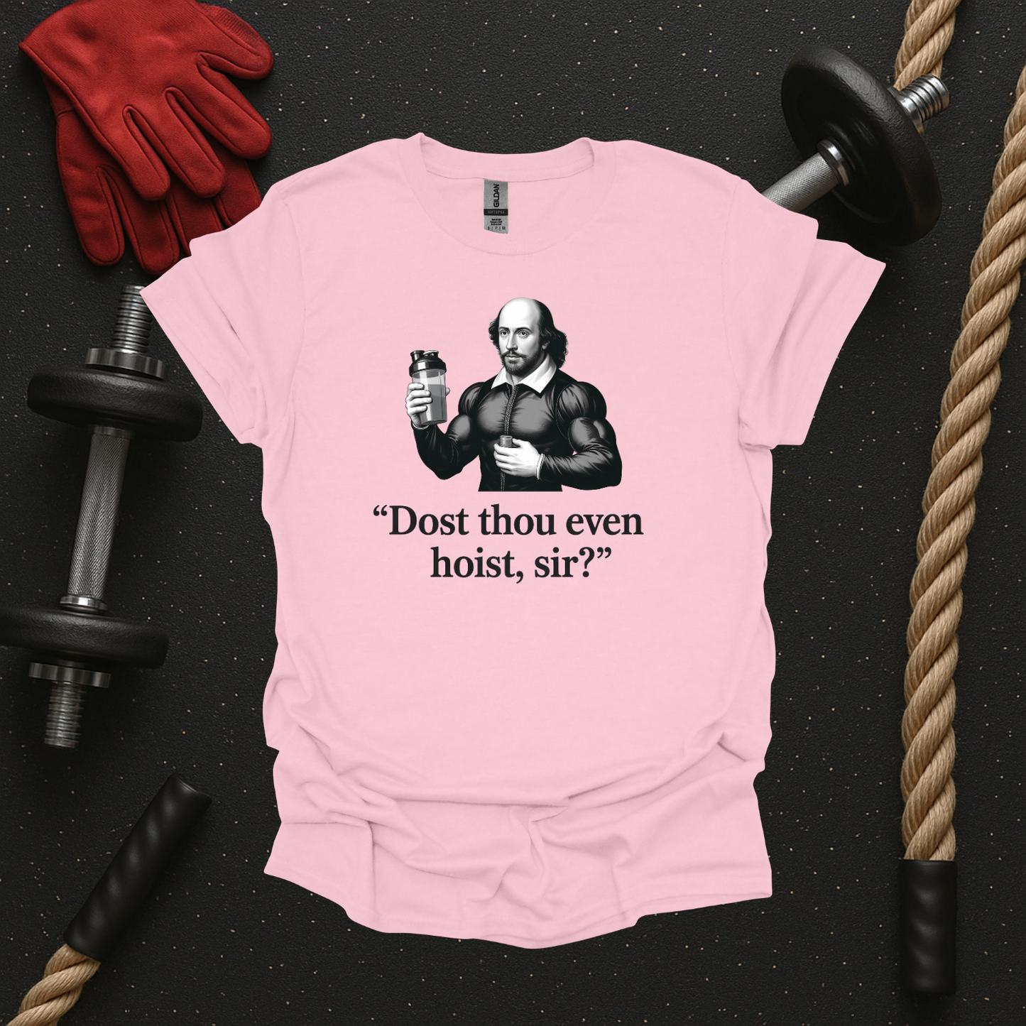 Shakespeare Lifts - Light, Gym T-Shirt