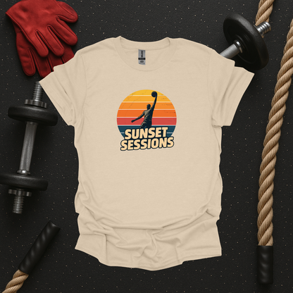 Sunset Sessions - Light, Basketball T-Shirt