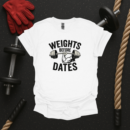Weights Before Dates - Light, Gym T-Shirt