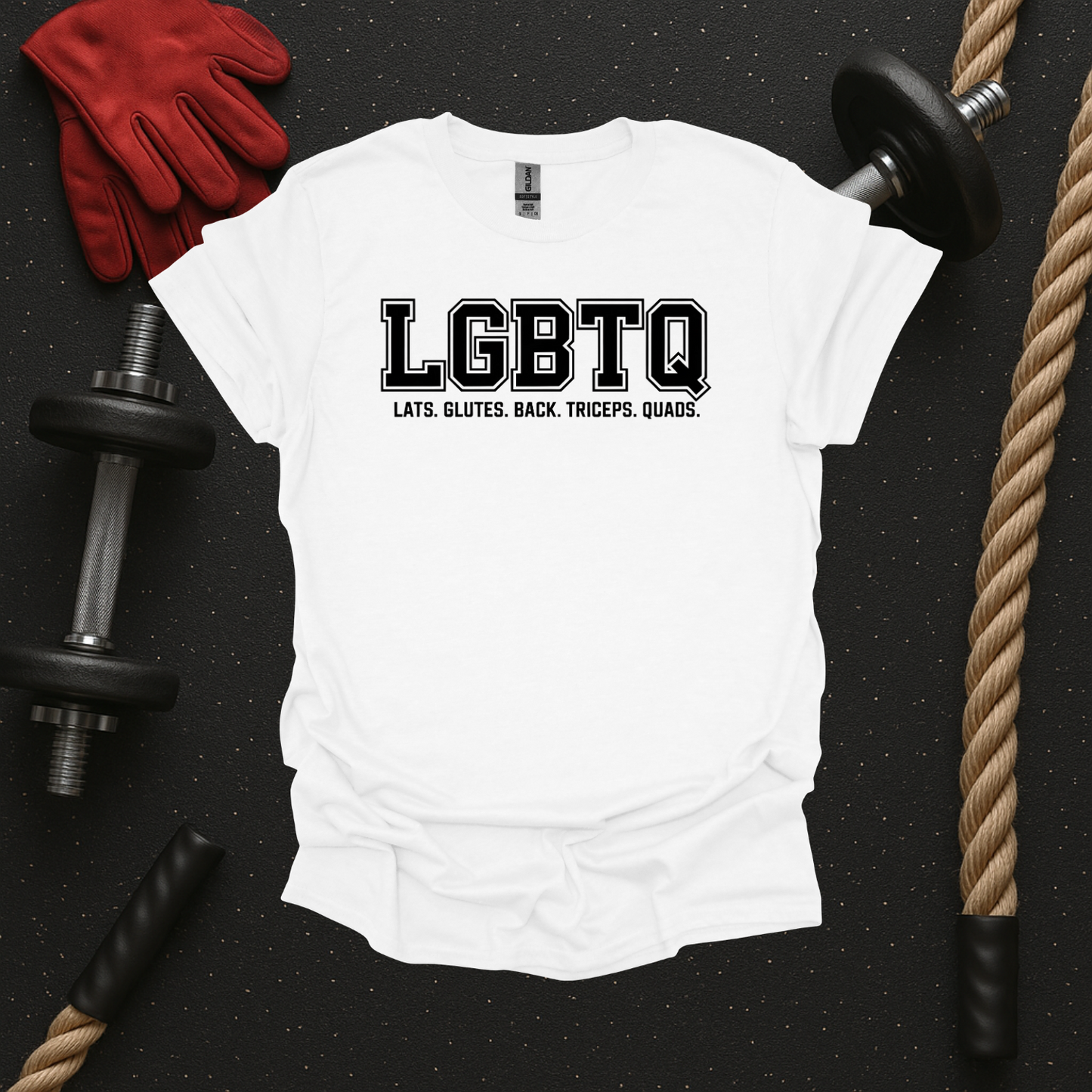 LGBTQ - Light, Gym T-Shirt