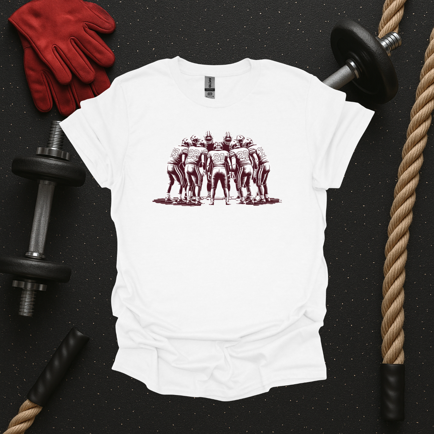 The Huddle, Football T-Shirt
