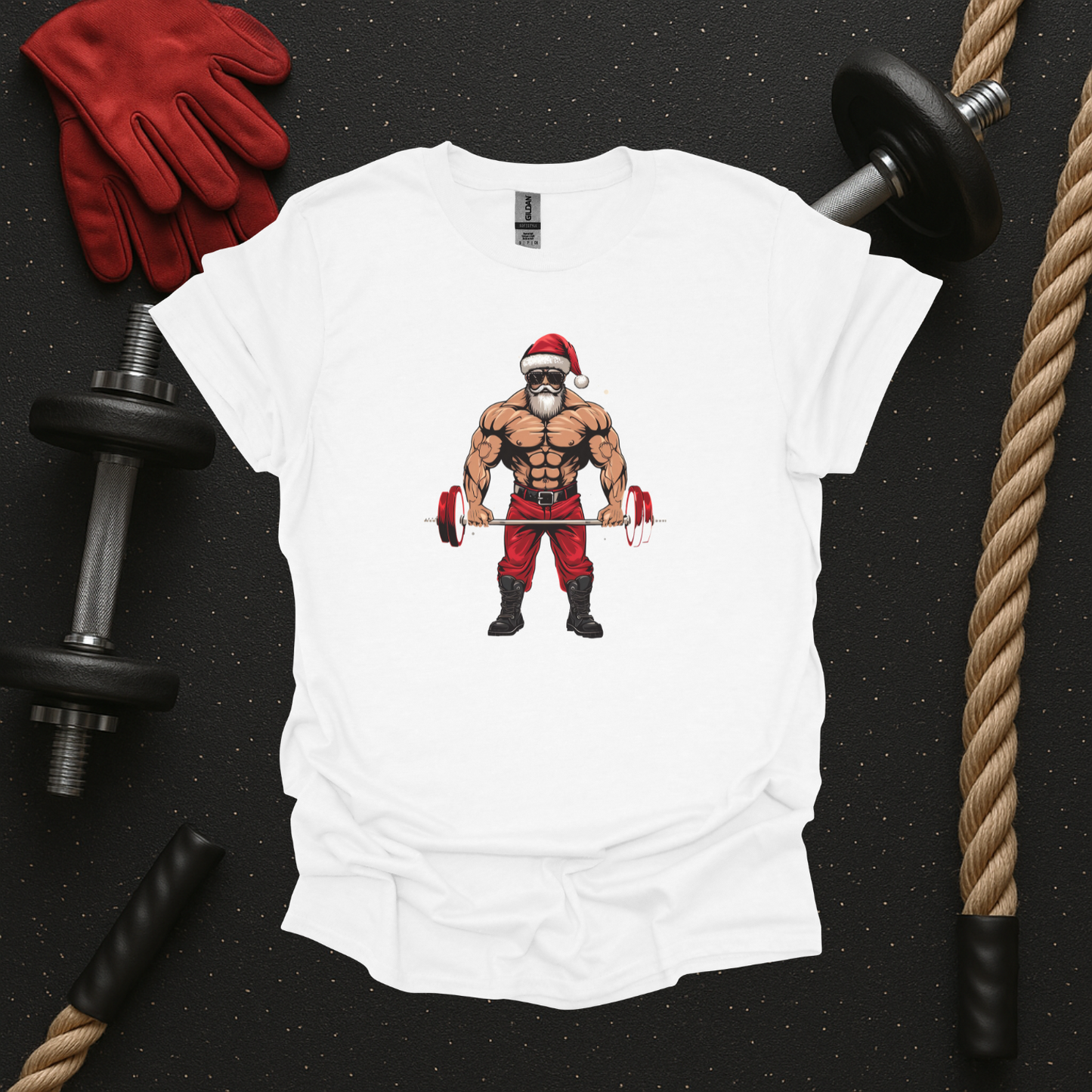 SWOLE SANTA, Gym T-Shirt